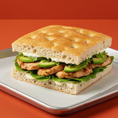 Sandwich de Pollo y Aguacate