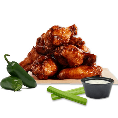 Hot BBQ Wings 6 uds