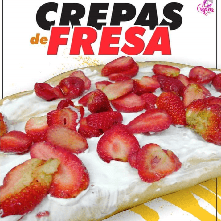 Crepa de Philadelphia con Fresa Natural