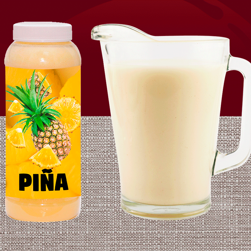 Agua de Piña 1 L