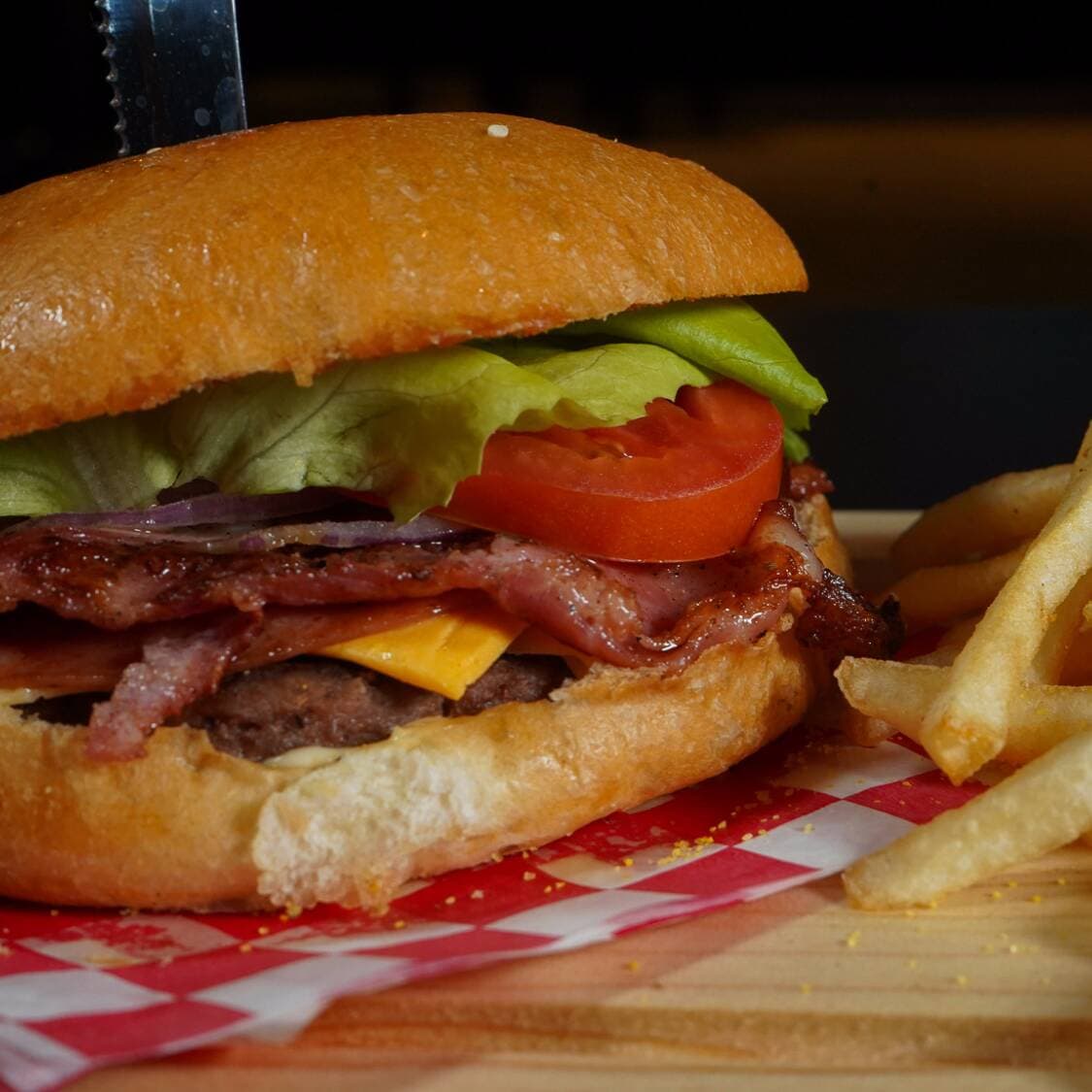 Hamburguesa de asada