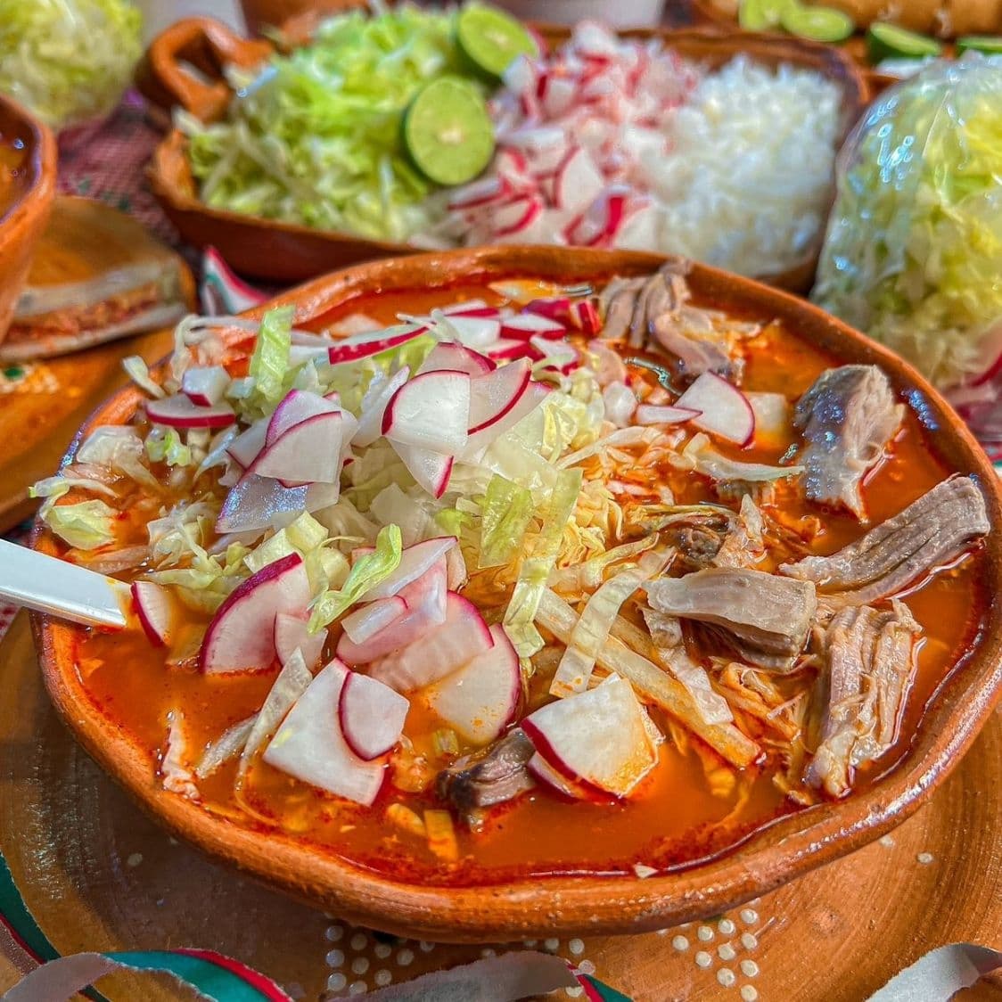 Pozole Medio Litro.
