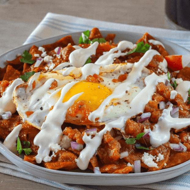 Chilaquiles Rojos 🔴🍳