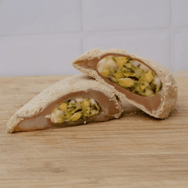 (Crudo) Pechuga de Pollo Empanizada Rellena de Esp
