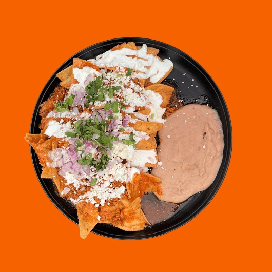 Chilaquiles Clásicos con Soda Gratis