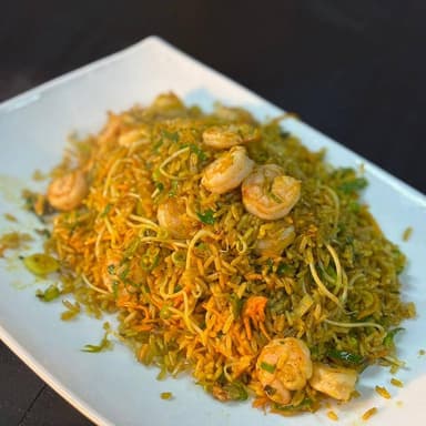Arroz con Camarones Medio