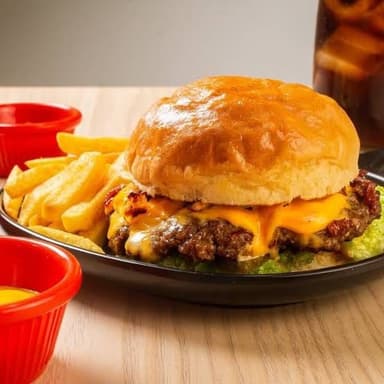 Hamburguesa a la Parrilla