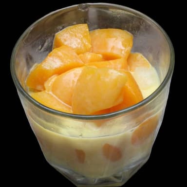 Duraznos Flambeados