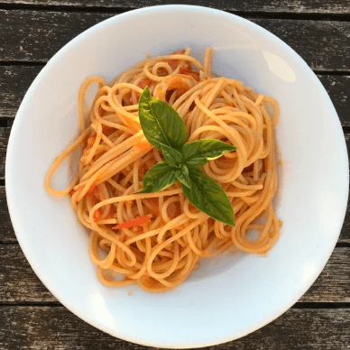Pasta Pomodori e Basilico