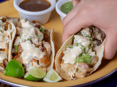 Taco de cuero