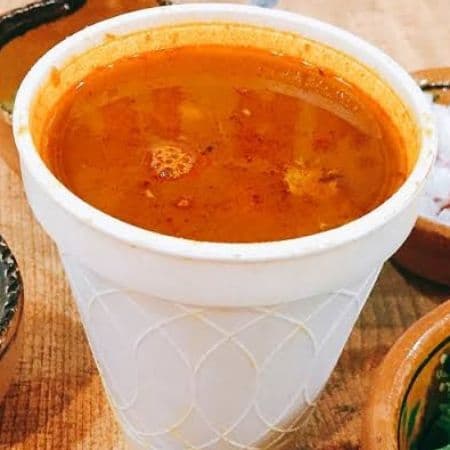 1/2 Litro de Consomé de Pozole Extra