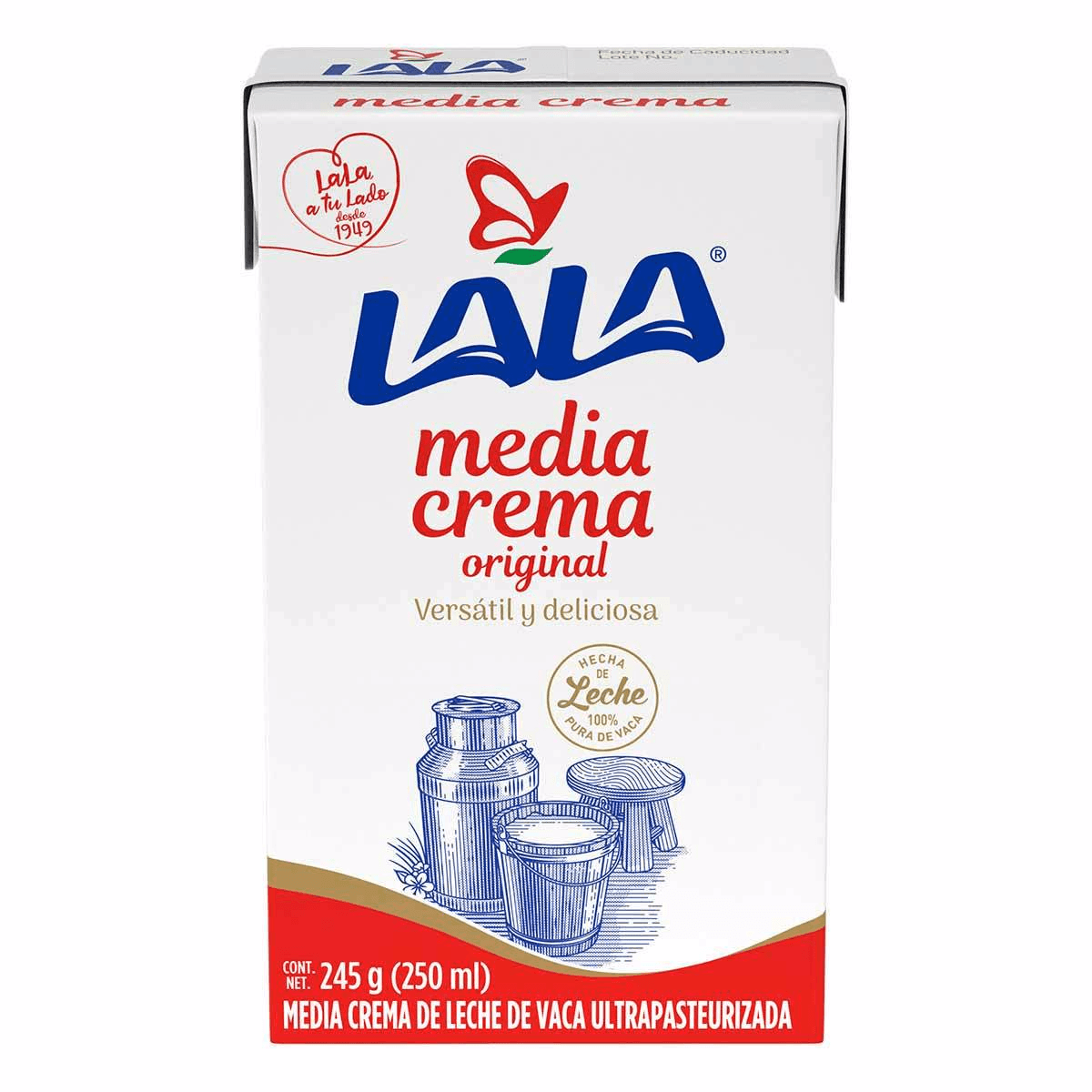 Media Crema Lala 250ml
