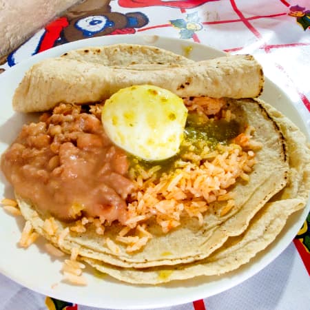 Taco Acorazado de Huevo