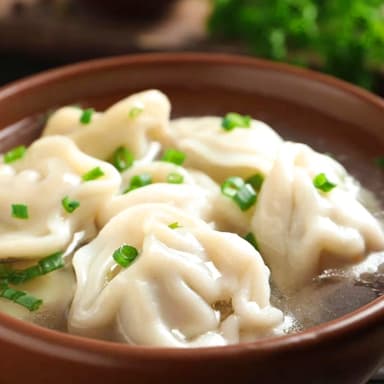 Sopa Wantán de Res China