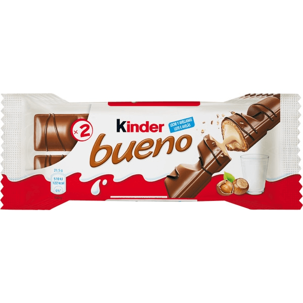 Kinder X2 bueno° 43g