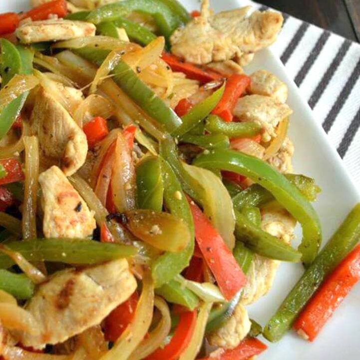 Fajitas de Pollo