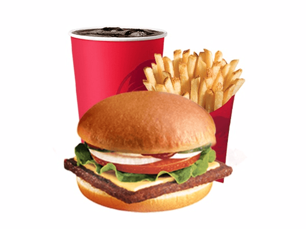 Combo Jr. Chesseburguer deluxe
