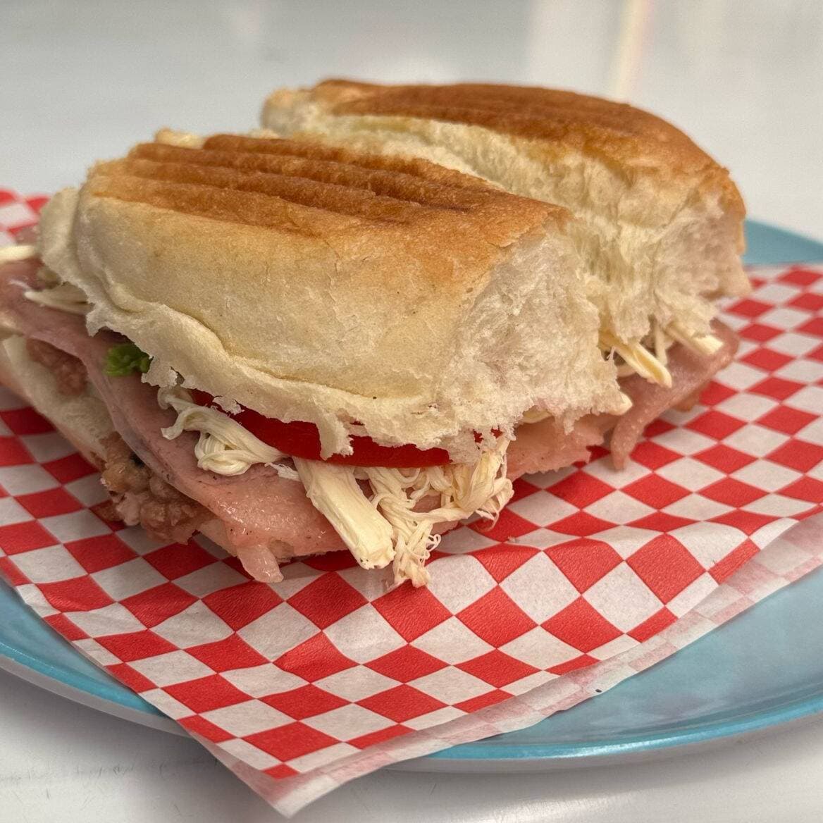 Torta jamon pavo (planchada)