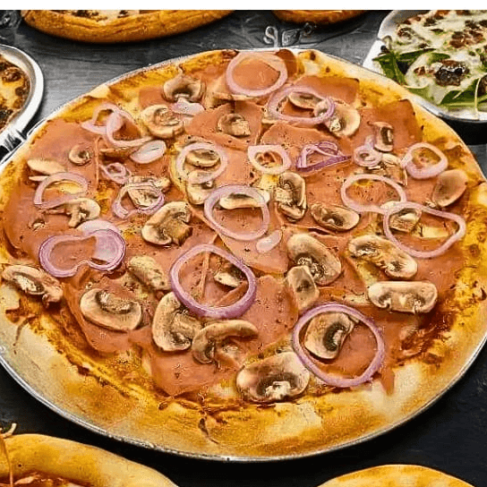 Pizza Continental 8 Tajadas con Pan al Ajo