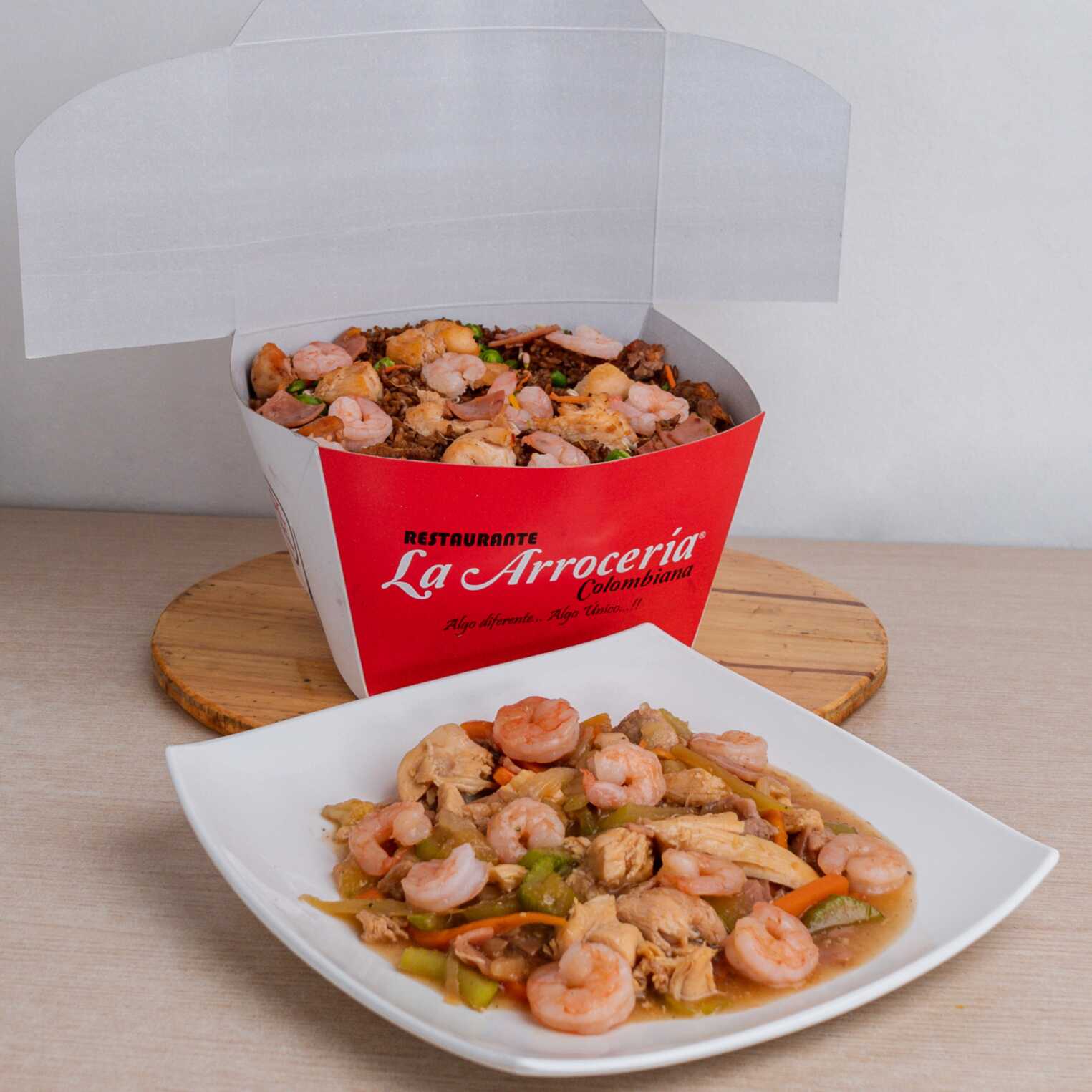 Combinado de Arroz + Chop Suey