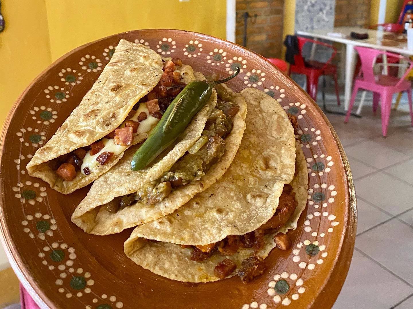 Taco de Chorizo Casero