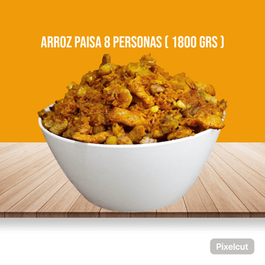 Arroz Paisa 8 Personas ( 1800 Grs )