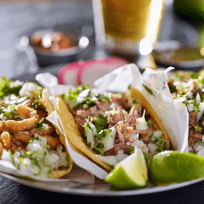 Orden de 5 Tacos de Carnitas