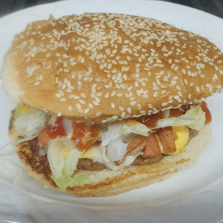 Hamburguesa Especial de Tocino