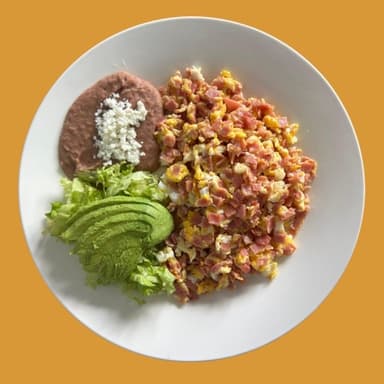 Huevo con Jamón