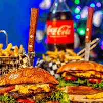 2 Ham, 2Papas y Coca 1.35