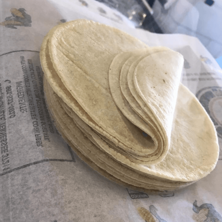 Ord. De Tortillas (Tortillas de maiz)
