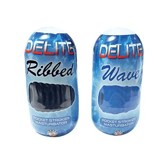 Delite Wave Pocket Stroker Masturbator