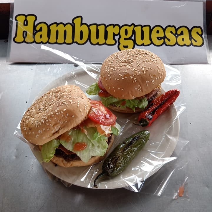 1 Hamburgesa con Bistec