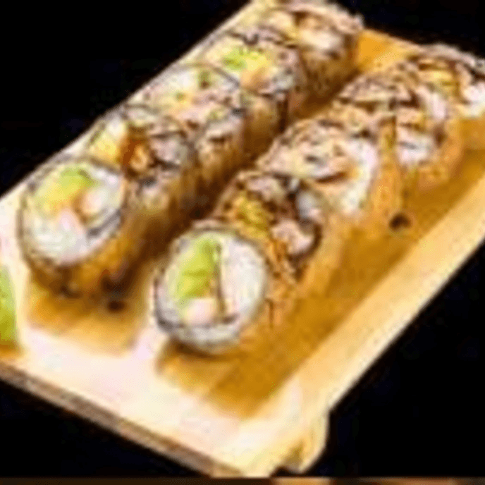 Medio Tiger Roll (Con Camarones)