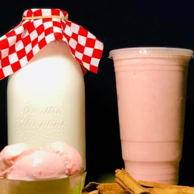 Malteada de Fresa