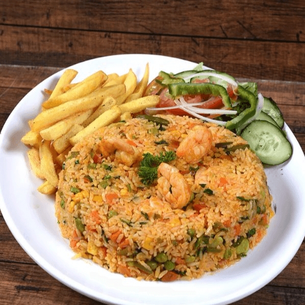 Arroz con Camarones