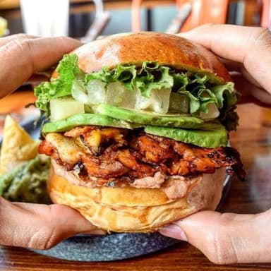 Hamburguesa de Pastor