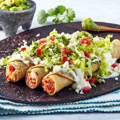 Flautas de Pollo