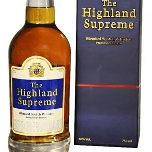 The highland Supreme Whisky