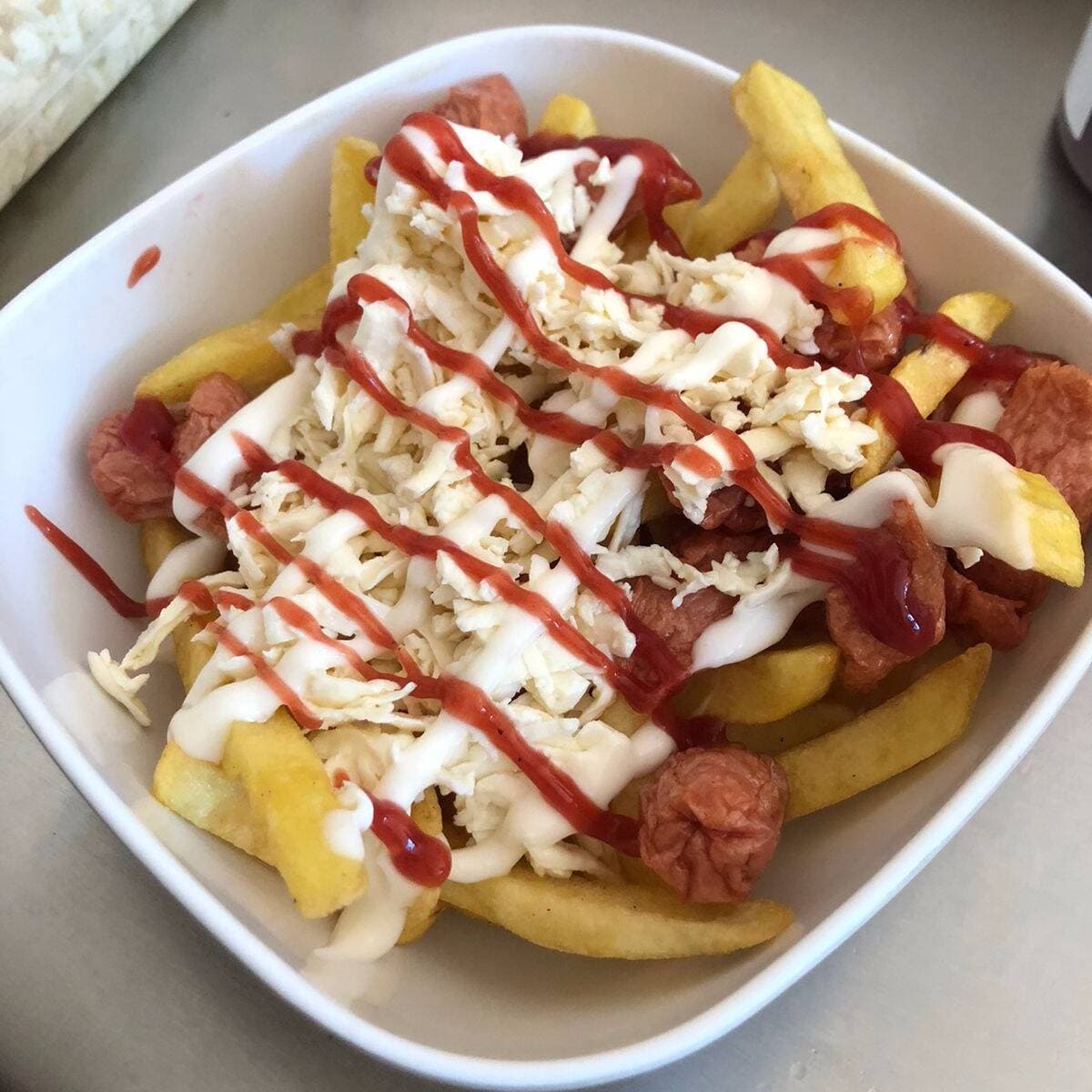 Combo-Salchipapa + Gaseosa 250