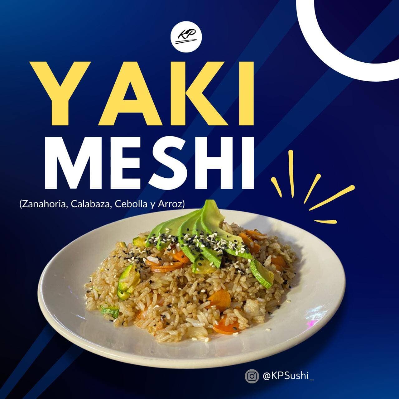 Yakimeshi de Verduras