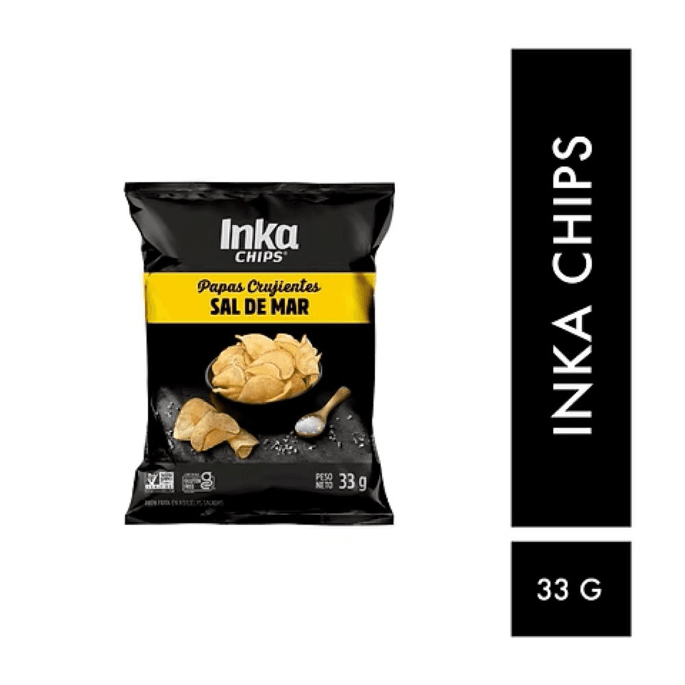 Inka Chips Sal de Mar 33g