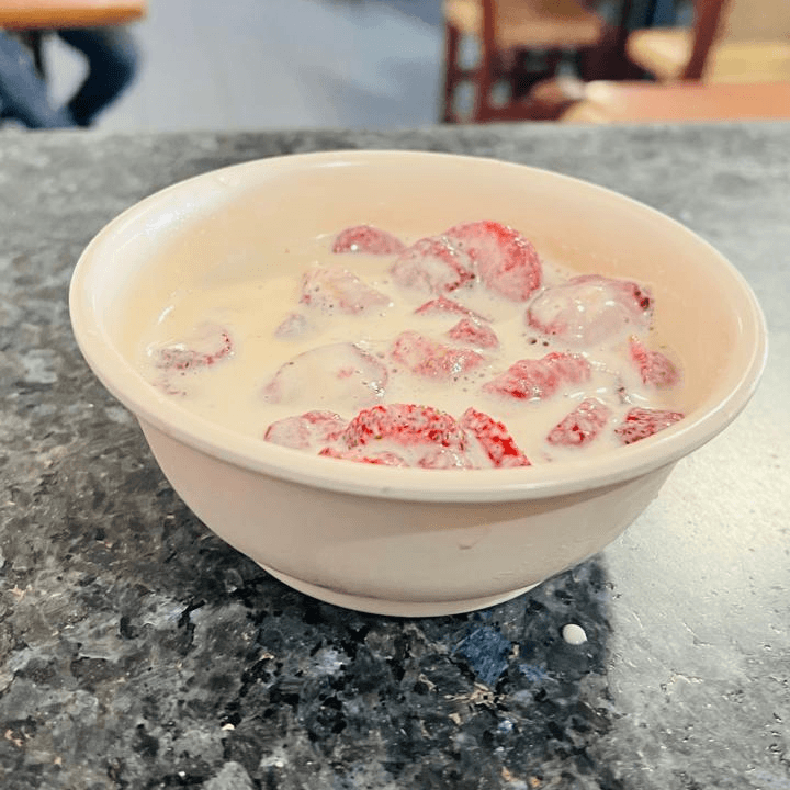 Fresas con Crema
