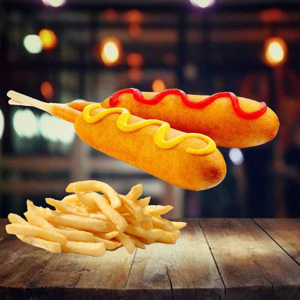 2P BANDERILLA CON  PAPAS