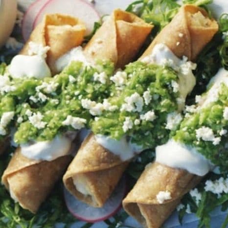 Taco de Papa con chorizo