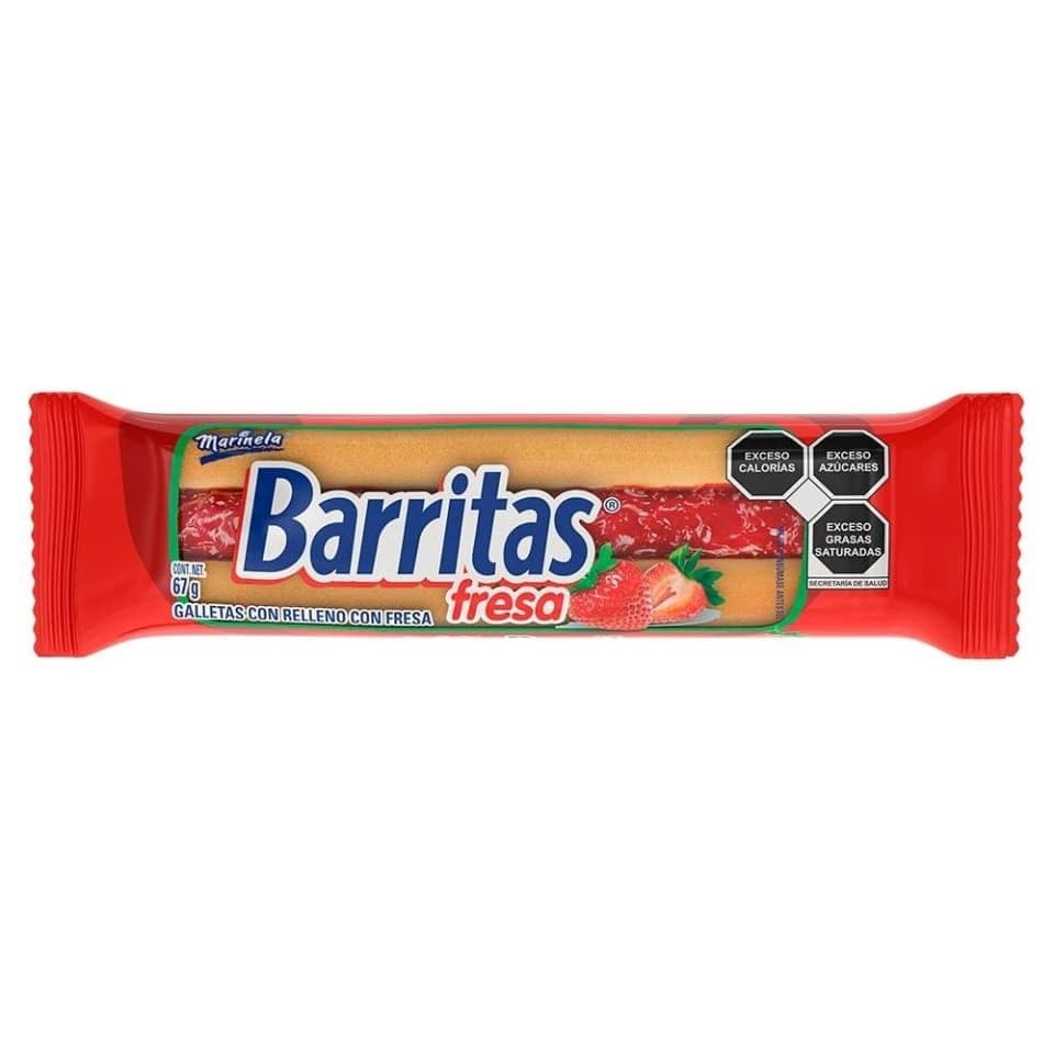 Barritas de Fresa