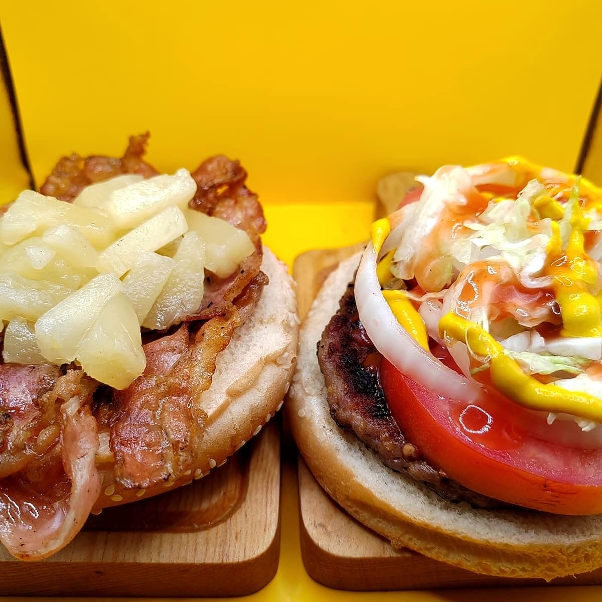 Hamburguesa Hawaiana