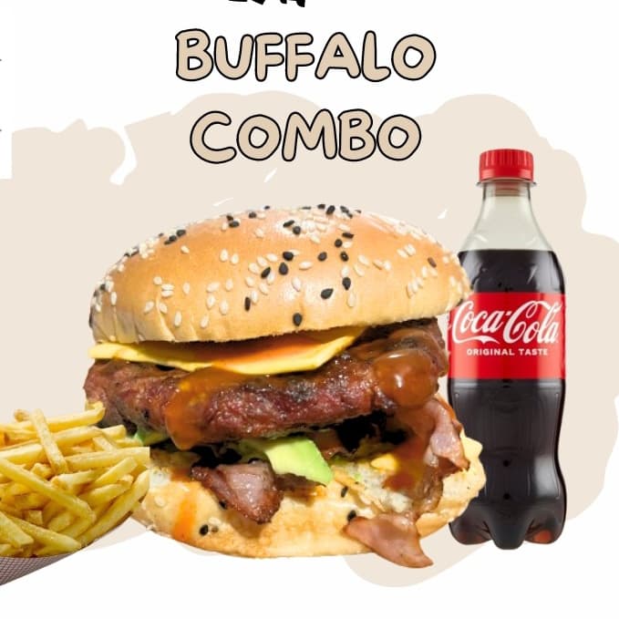 Hamburguesa Buffalo Combo