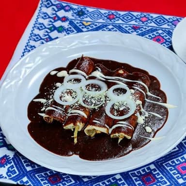Enchiladas de Mole