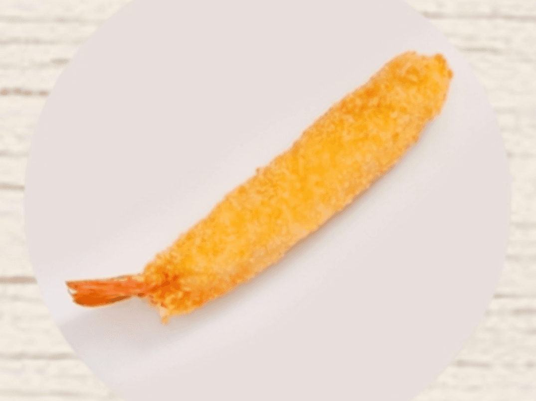 Kushiage de Camarón con Queso Crema (1 Pzas)